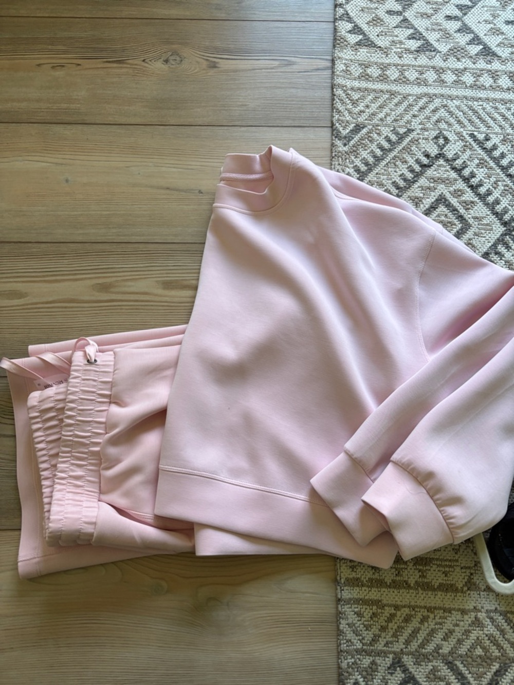 Altar'd State Blush Pink Relaxed Lounge Set